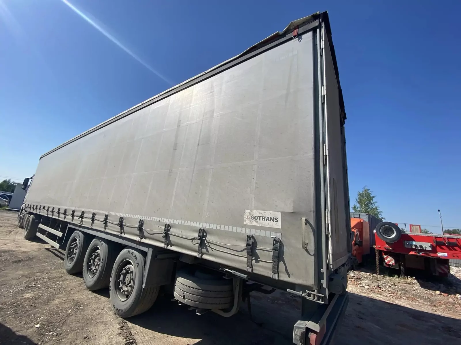 Механический Завод СОТРАНС WALLAROO Полуприцеп бортовой/шторный