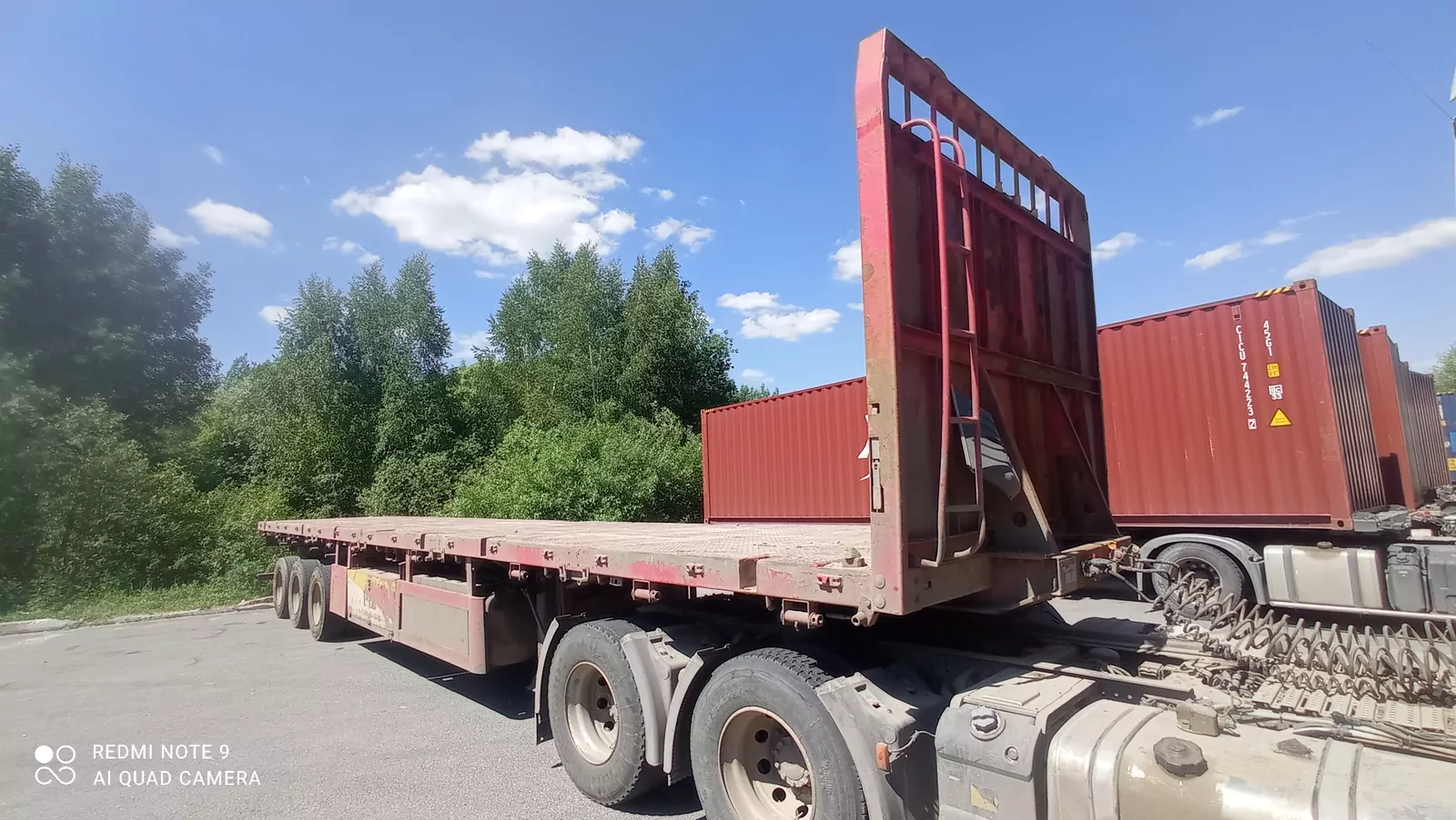 LUXUDA LZC9408 Полуприцеп бортовой