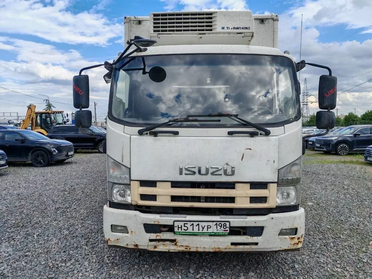 ТТМ-Центр АФ-4749D0 на шасси Isuzu Forward 12.0 (FSR) Изотермический/рефрижератор с гидробортом