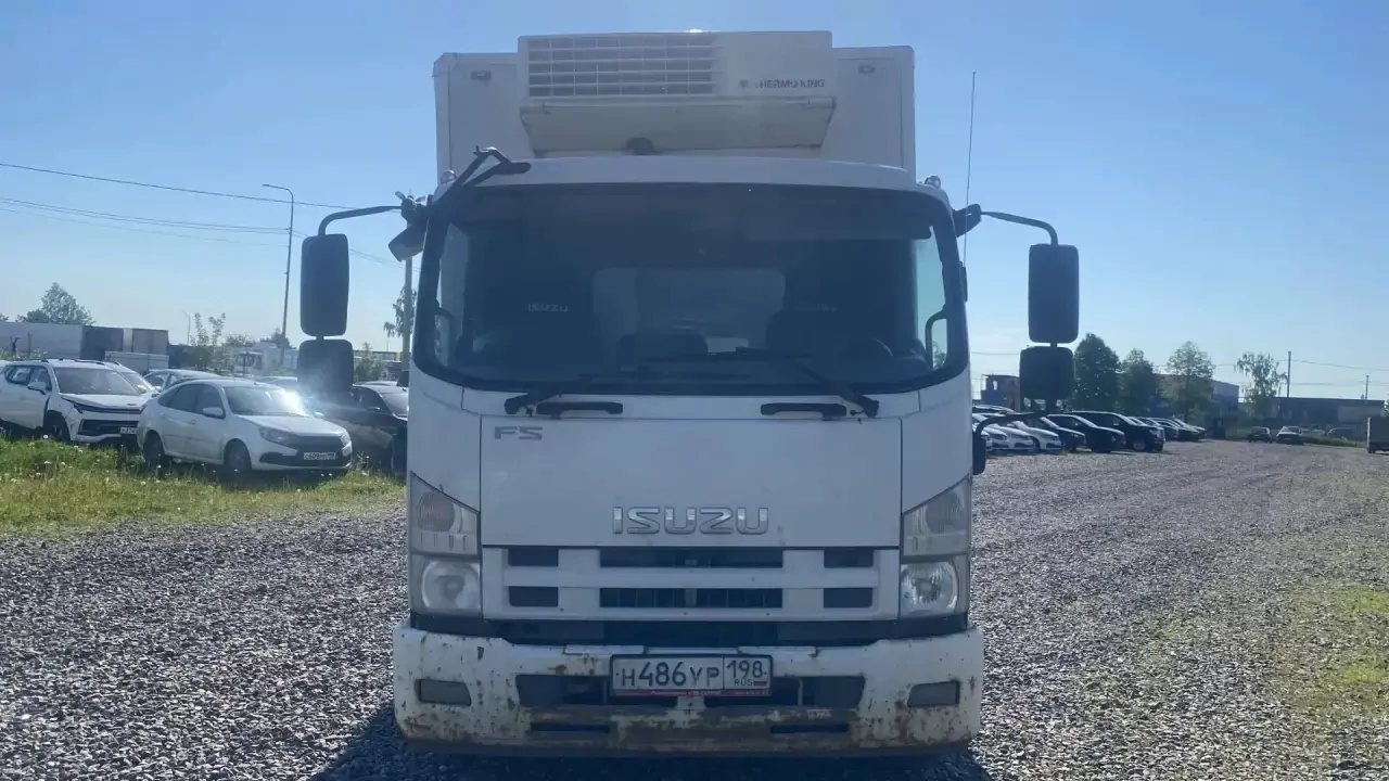 ТТМ-Центр АФ-4749D0 на шасси Isuzu Forward 12.0 (FSR) Изотермический/рефрижератор с гидробортом