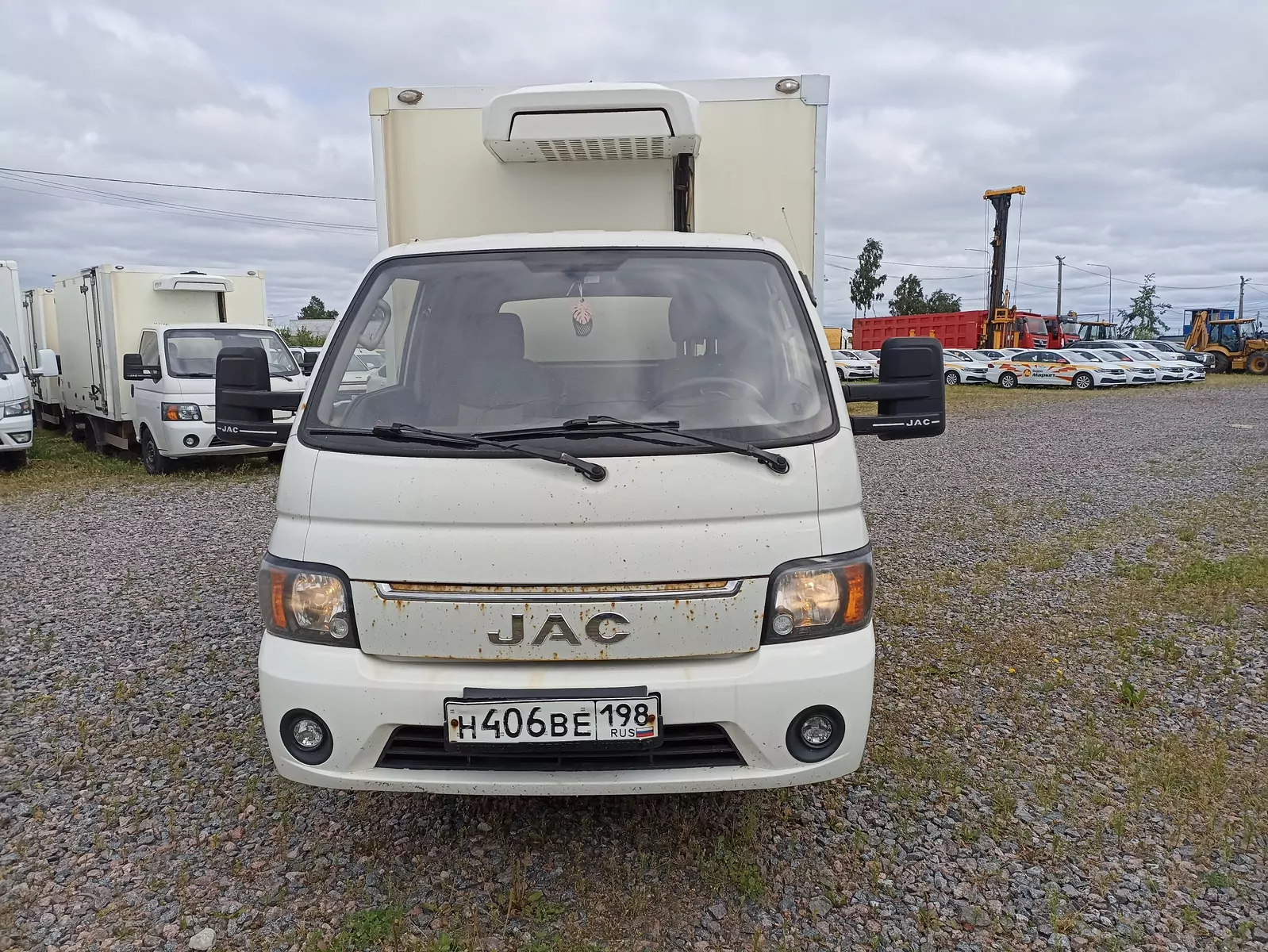 Центртранстехмаш АФ-77 на шасси JAC N35 Изотермический/рефрижератор