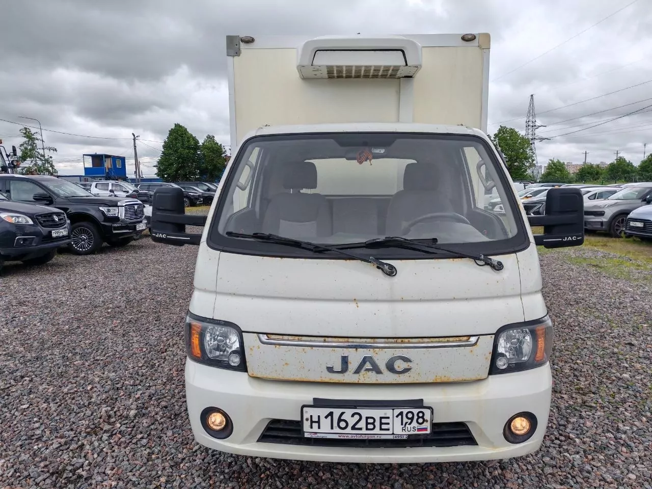 Центртранстехмаш АФ-77ACLJ-02 на шасси JAC N35 Изотермический/рефрижератор