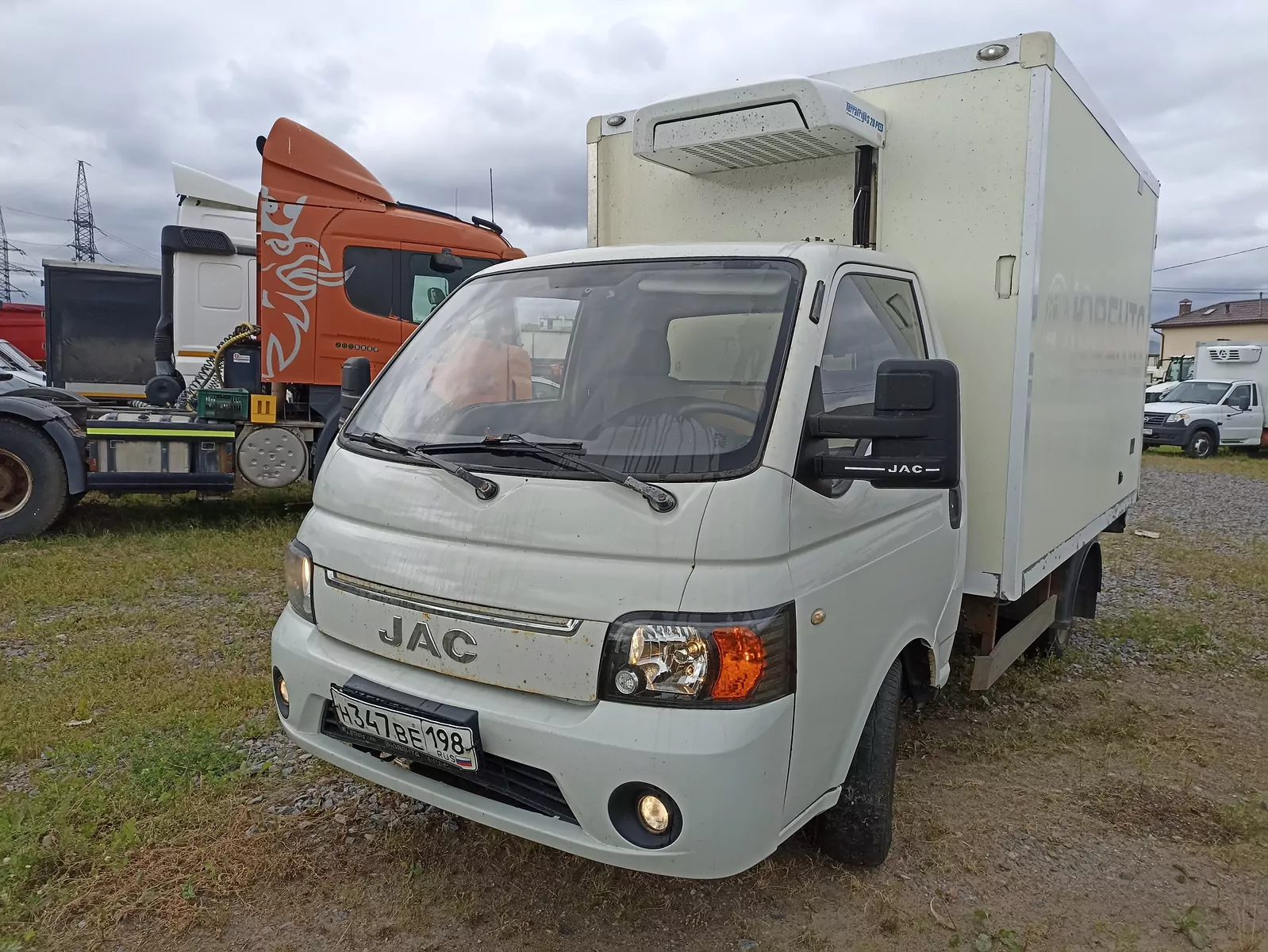 Центртранстехмаш АФ-77ACLJ-02 на шасси JAC N35 Изотермический/рефрижератор