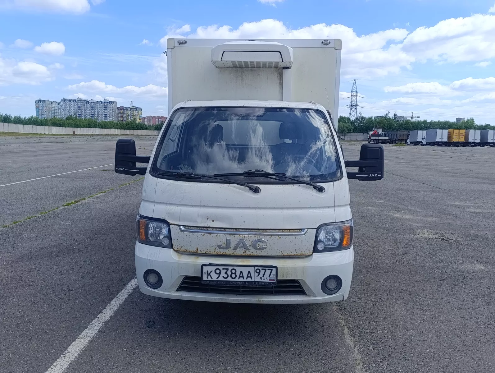 Центртранстехмаш АФ-77 на шасси JAC N35 Изотермический/рефрижератор