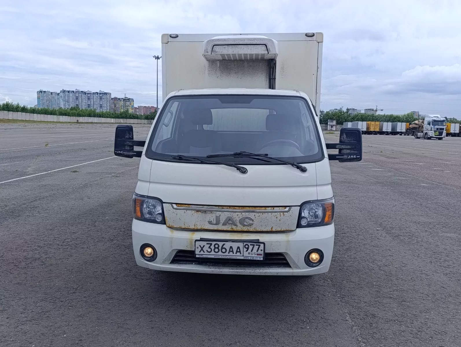 Центртранстехмаш АФ-77 на шасси JAC N35 Изотермический/рефрижератор