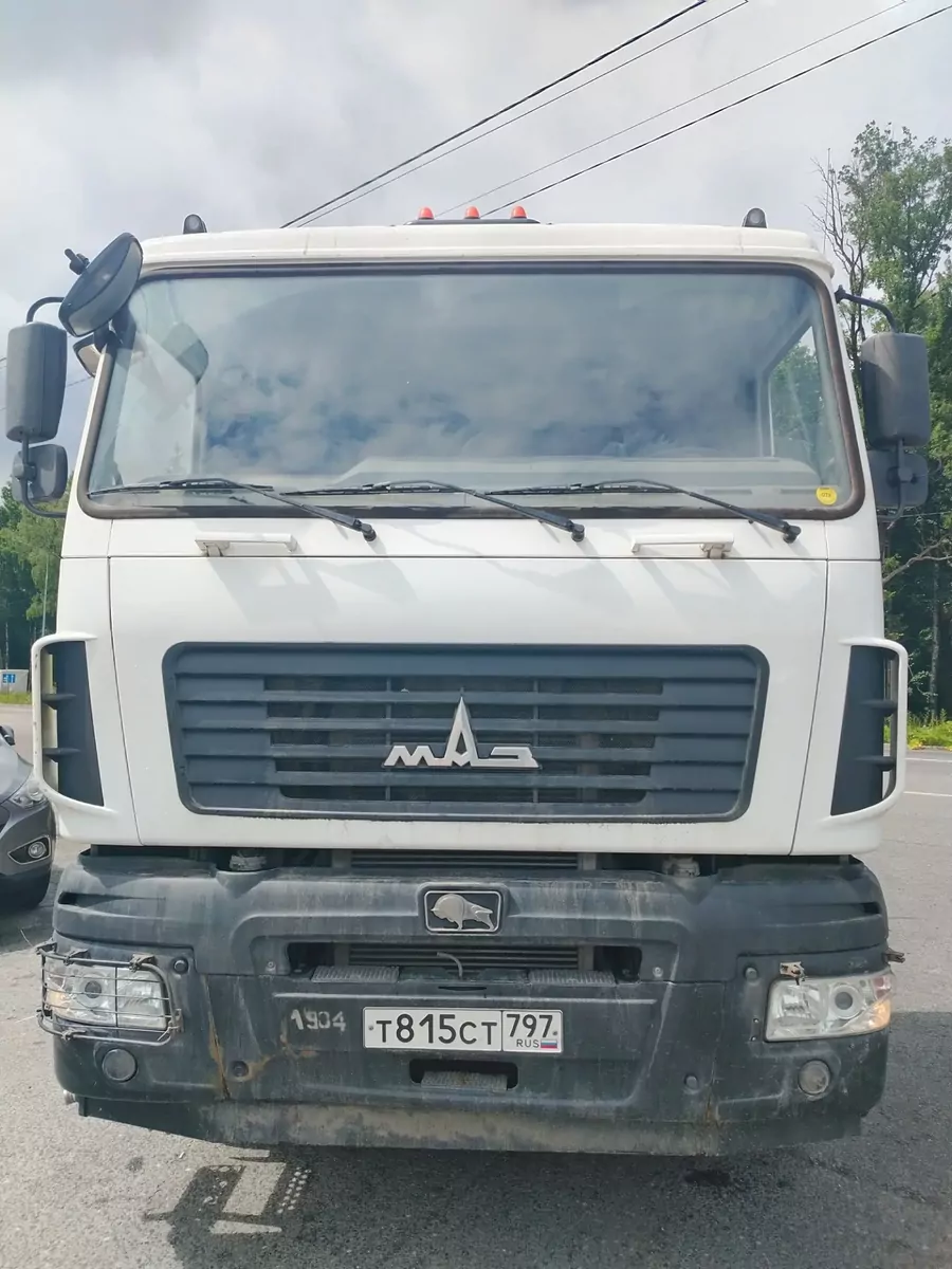МАЗ 6312 6x4 Бортовой с КМУ