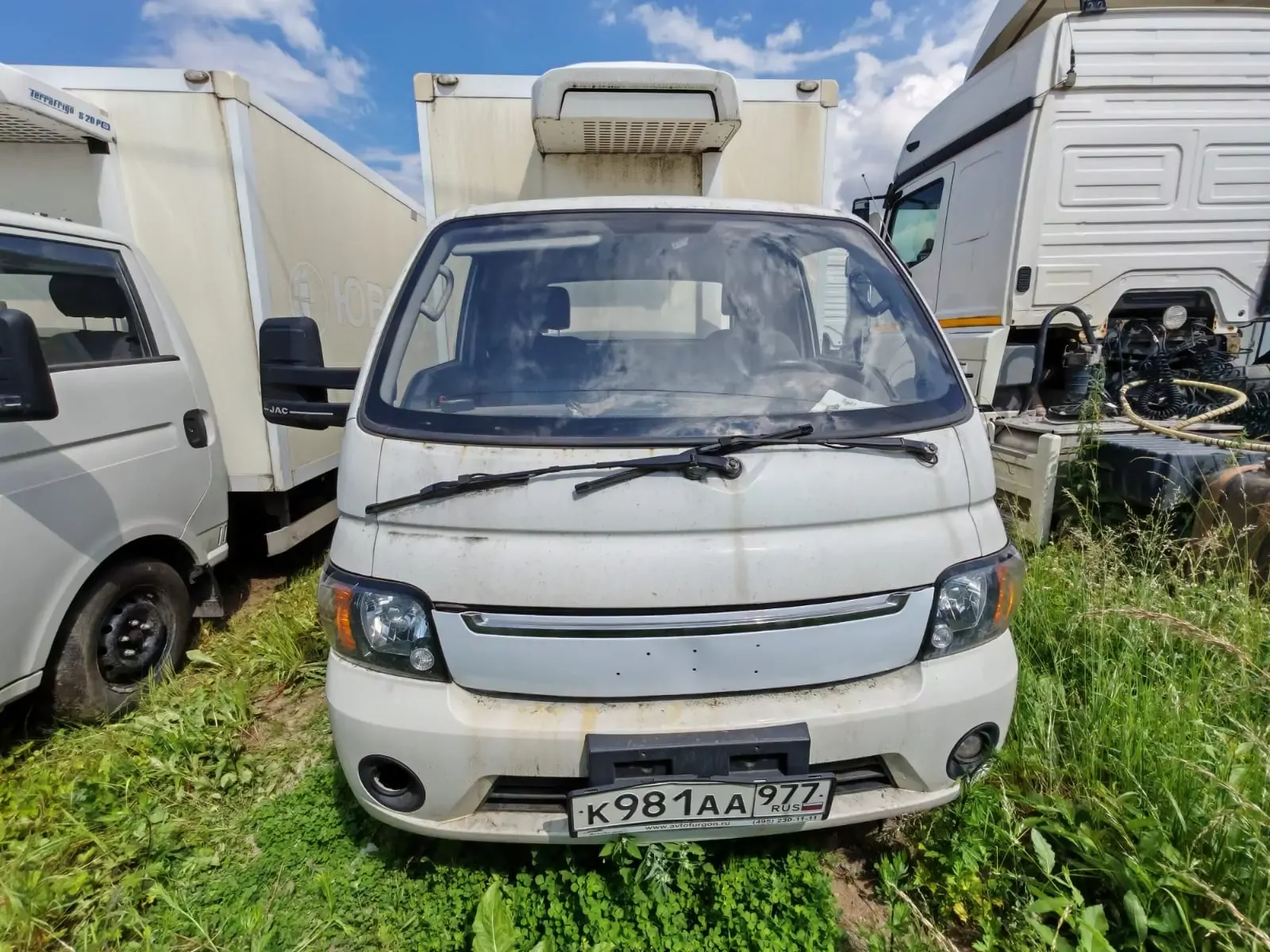 Центртранстехмаш АФ-77 на шасси JAC N35 Изотермический/рефрижератор