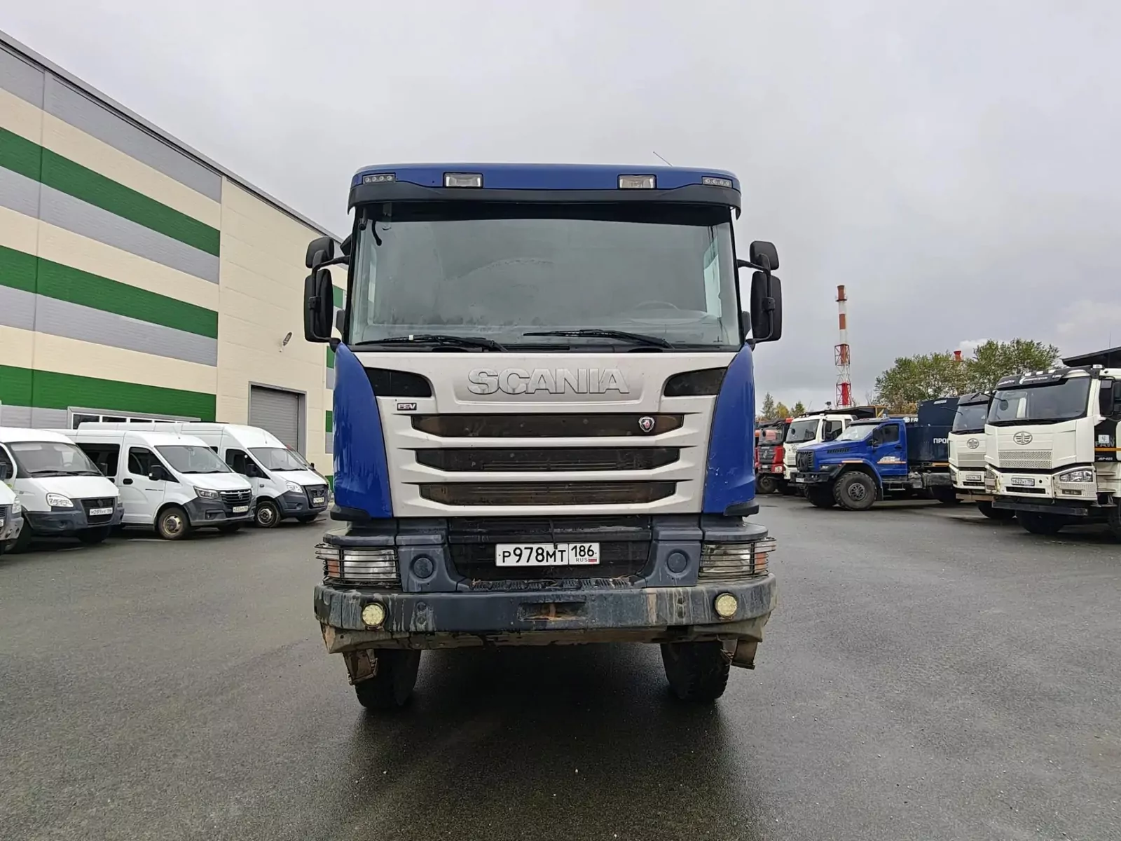 Scania G 6x6 Самосвал