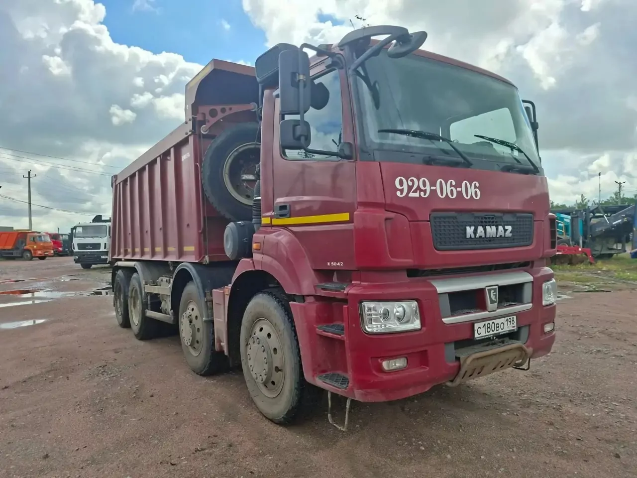 КамАЗ 65801 8x4 Самосвал