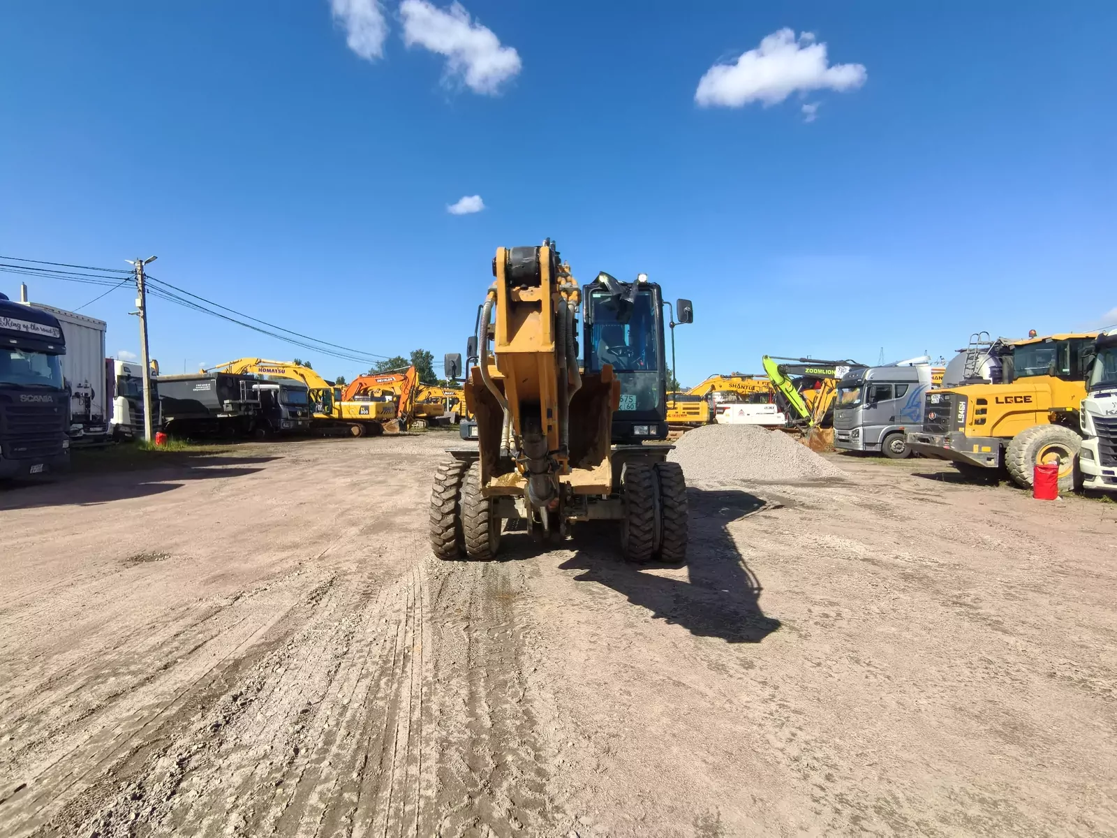 SANY SY155W Экскаватор колесный