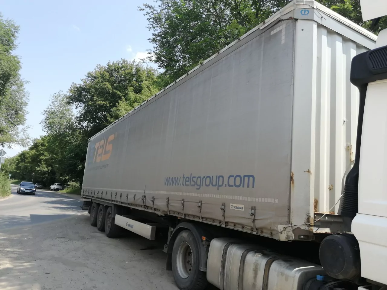 Krone SD Полуприцеп шторный