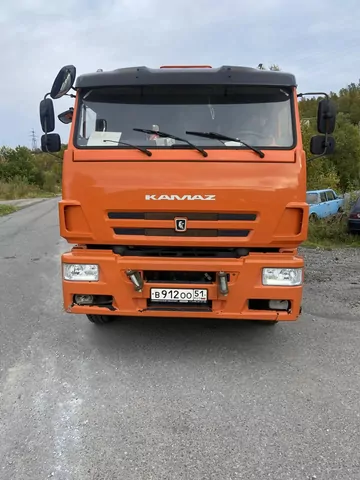 КамАЗ 6520 6x4 Бортовой с КМУ