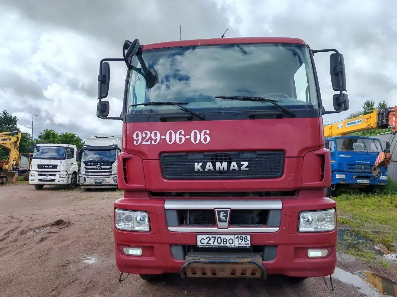 КамАЗ 65801 8x4 Самосвал