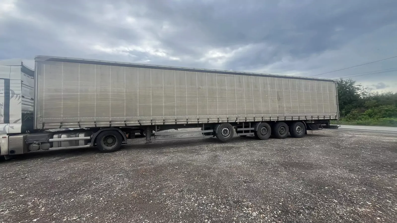 MANAC 8794FB Полуприцеп шторный