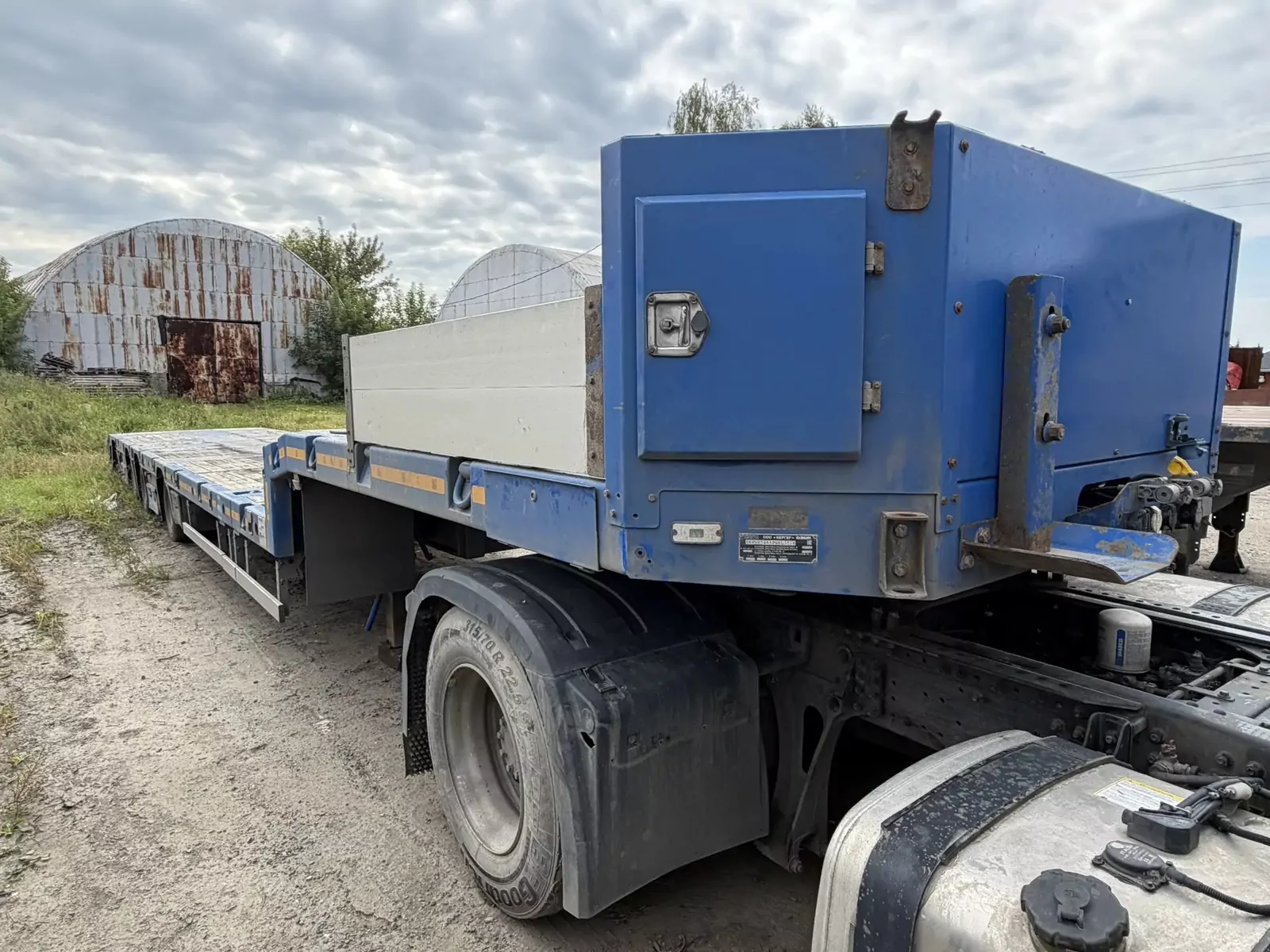 БЕРГЕР 9854-0000050-04 Полуприцеп тяжеловоз 4 оси