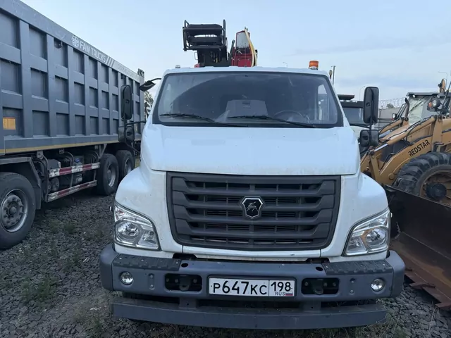 Газель NEXT Бортовой с КМУ