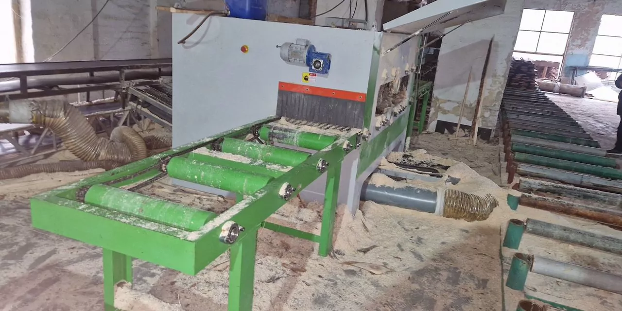 Станок многопильный двухвальный дисковый EcoWood MBC-170