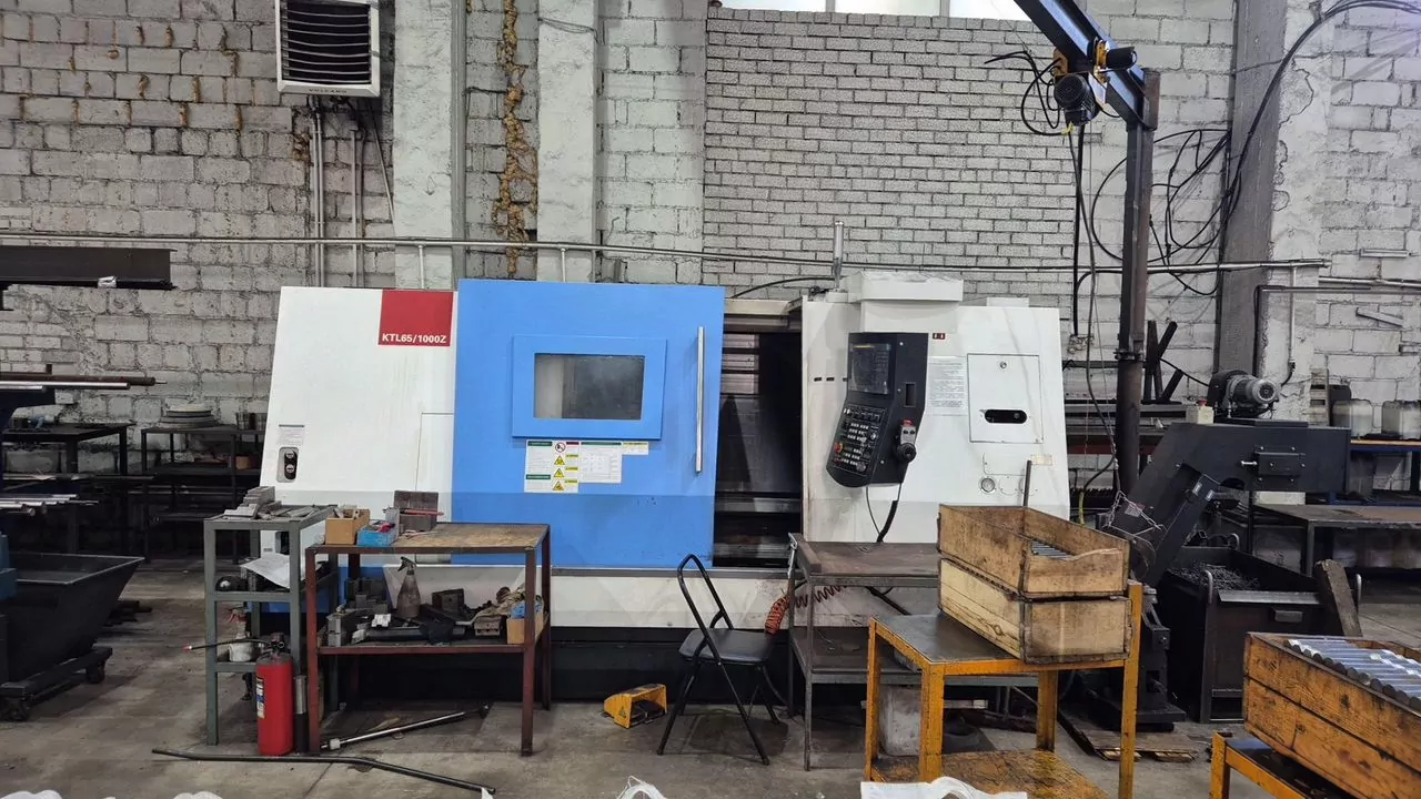 Токарный центр с наклонной станиной KTL65/1000Z (NL634SCZ)