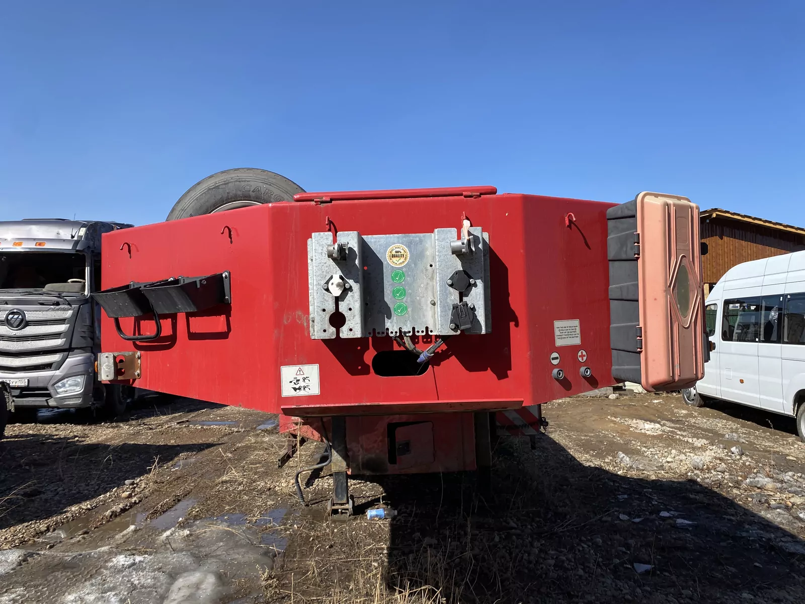 SINANLI TANKER ST4 Полуприцеп тяжеловоз 4 оси