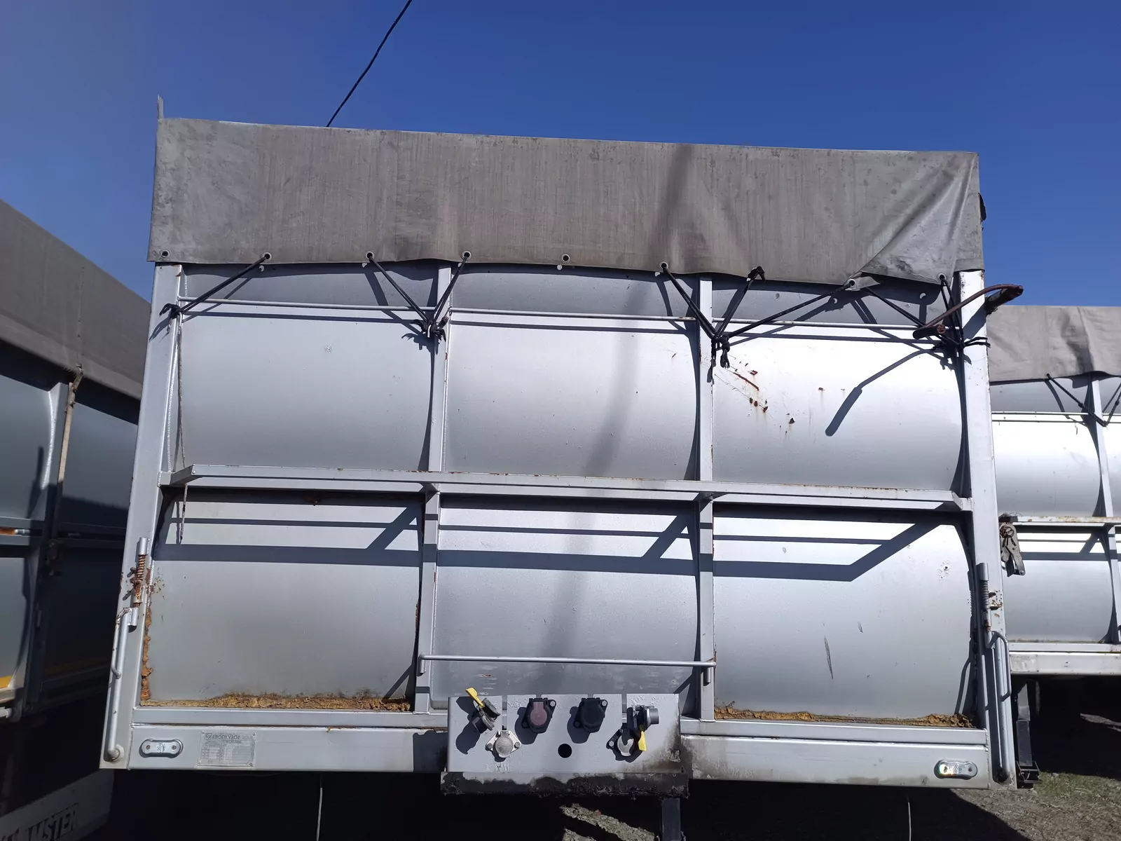 КРОПКУЗОВ 85057B Полуприцеп бортовой