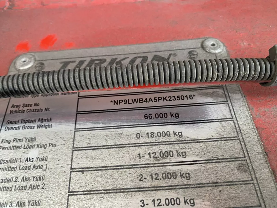 TIRKON TREYLER LWB4A Полуприцеп тяжеловоз 4 оси