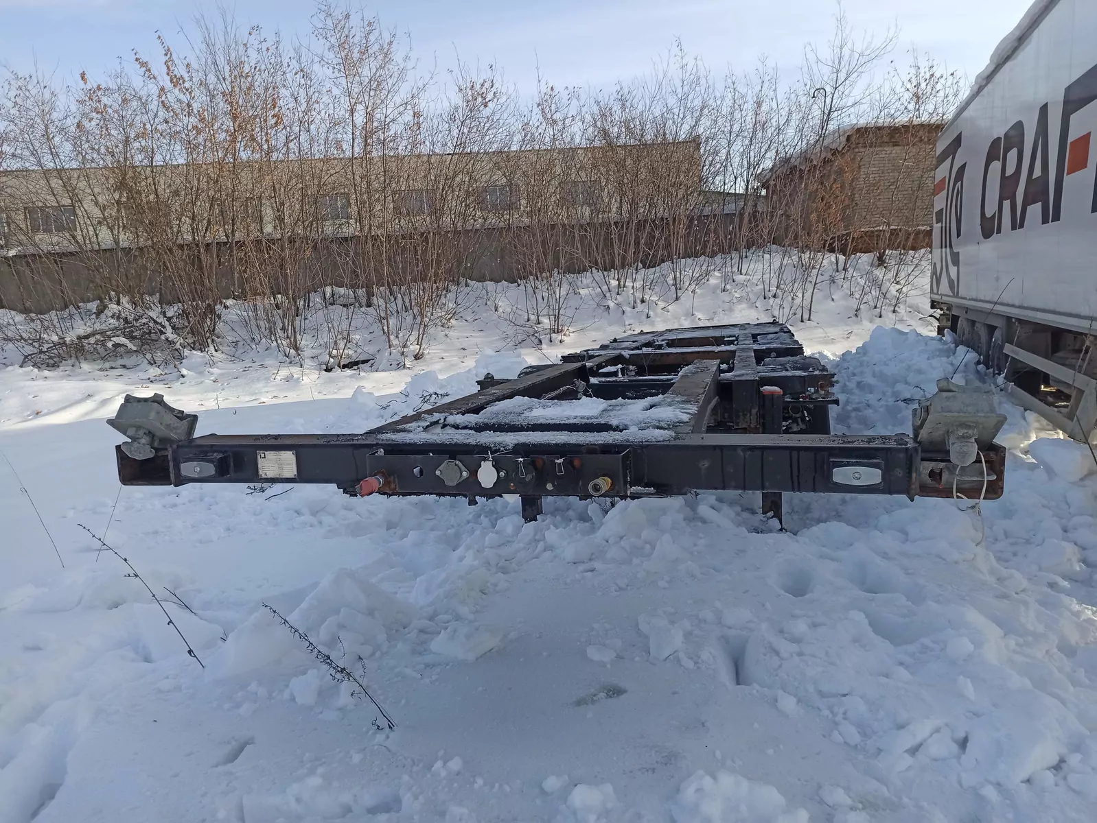 ПК Интерприцеп 8533 Полуприцеп контейнеровоз 4 оси