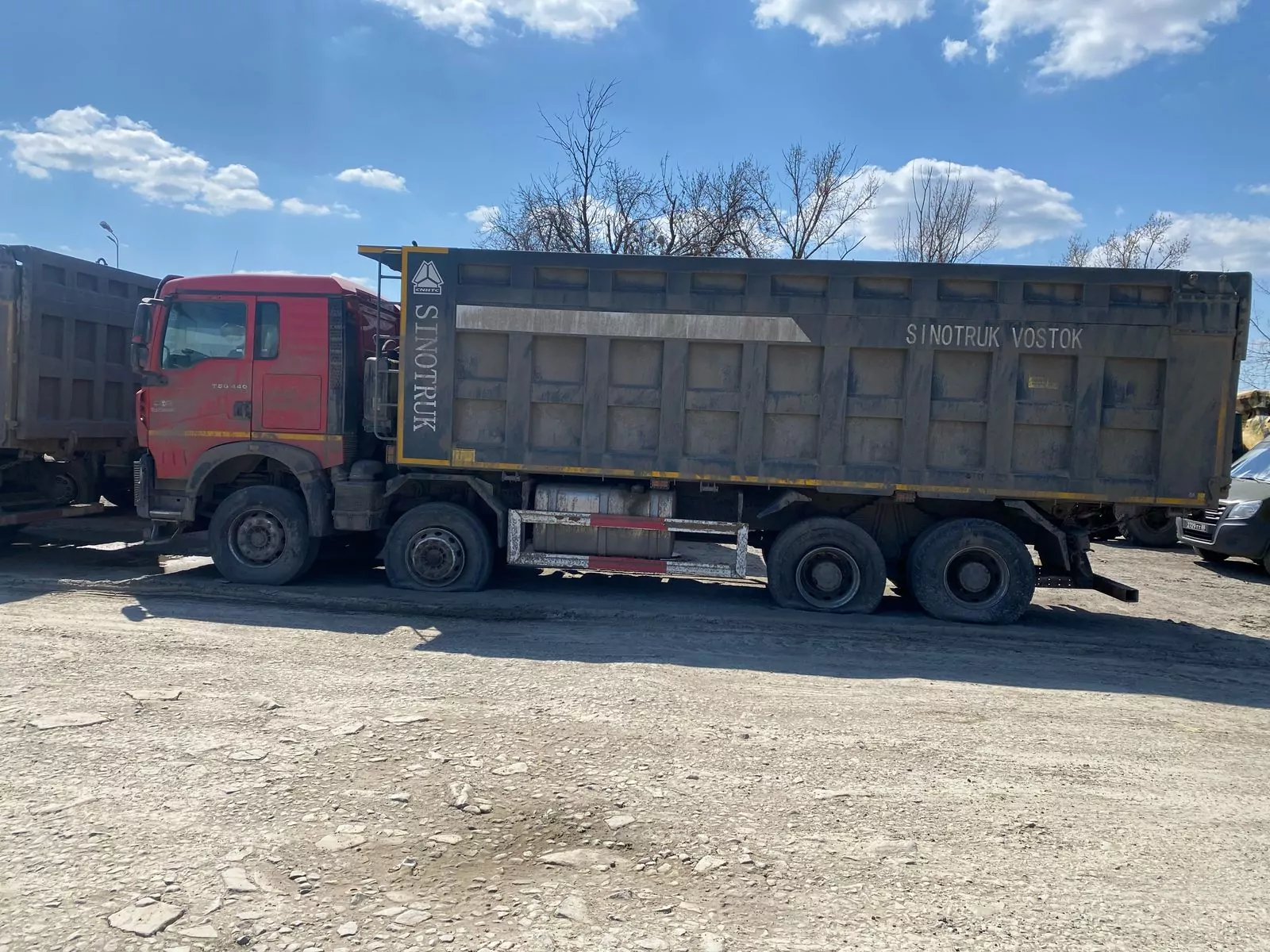 Howo T5G 8x4 Самосвал