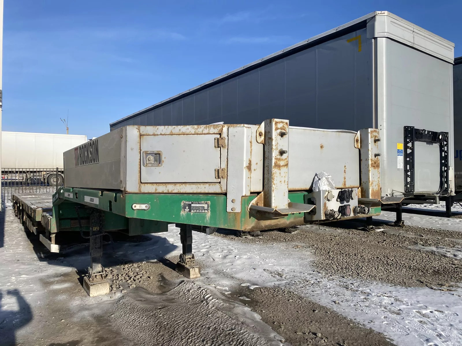 ROCKSON 9891 Полуприцеп тяжеловоз 3 оси