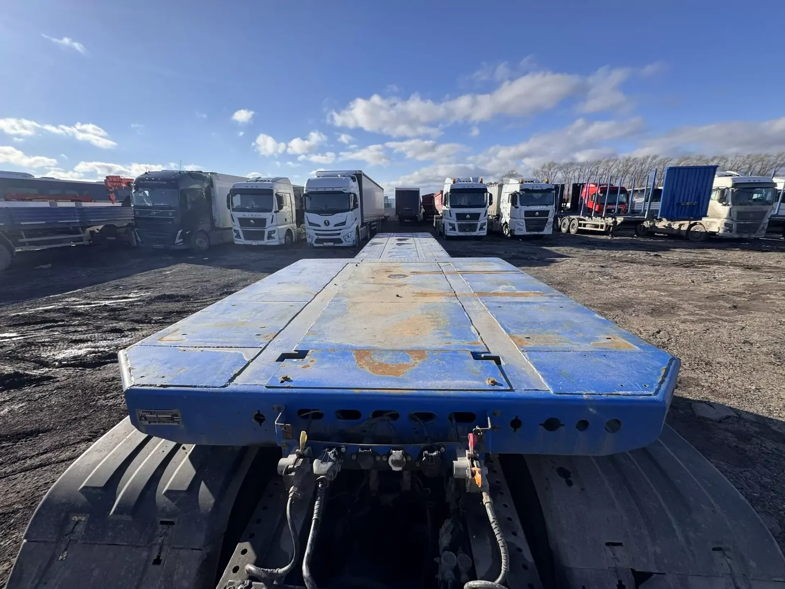 ЧМЗАП 9906 Полуприцеп-тяжеловоз 3 оси