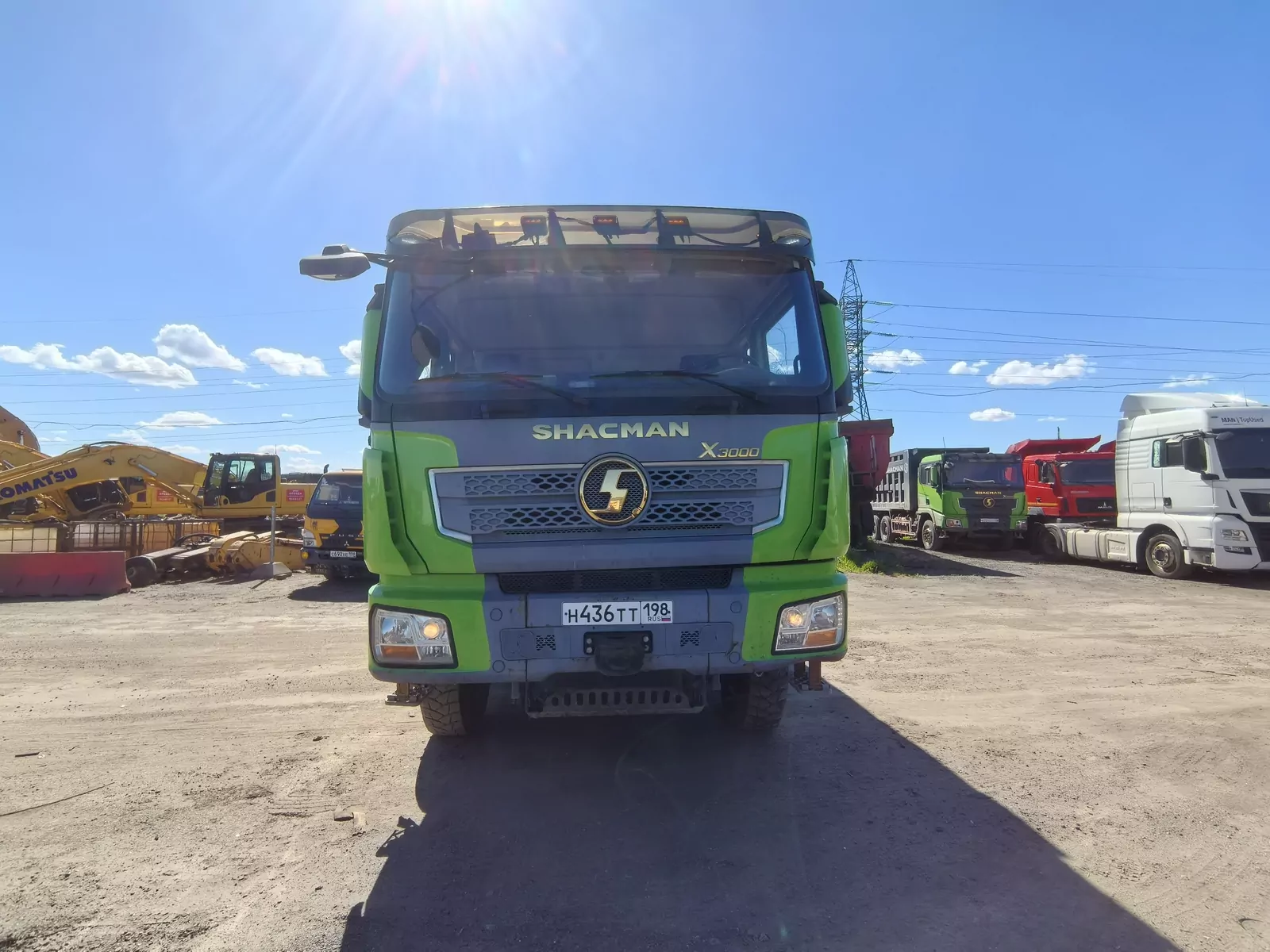 Shacman SX 8x4 Самосвал