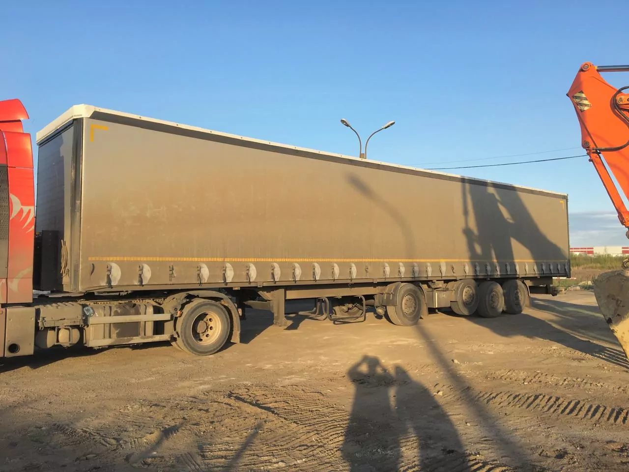 ВОМЗ PF-41K Полуприцеп шторный