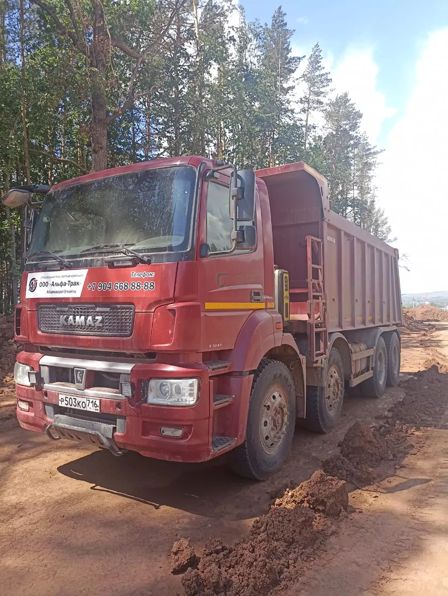 КамАЗ 65801 8x4 Самосвал