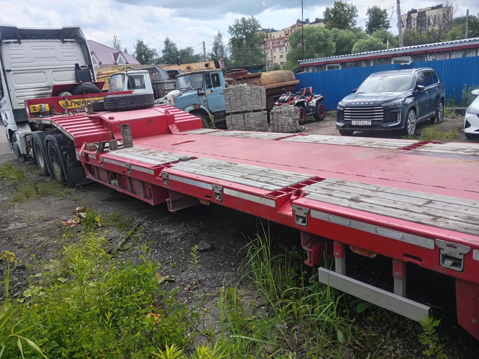 Ютерборг 985234 Полуприцеп тяжеловоз 3 оси