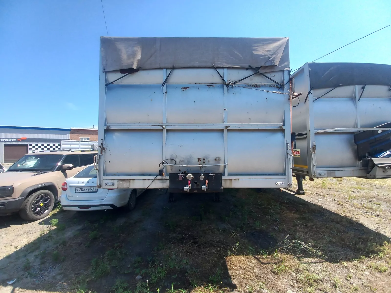 КРОПКУЗОВ 85057 Полуприцеп бортовой