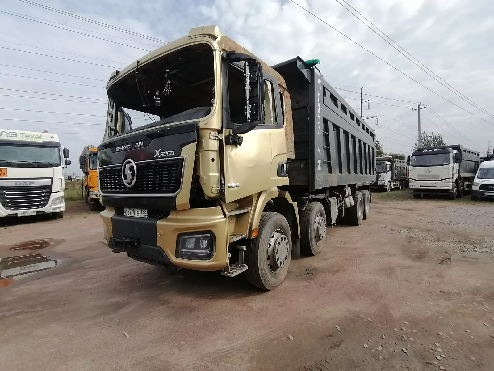 Shacman SX 8x4 Самосвал