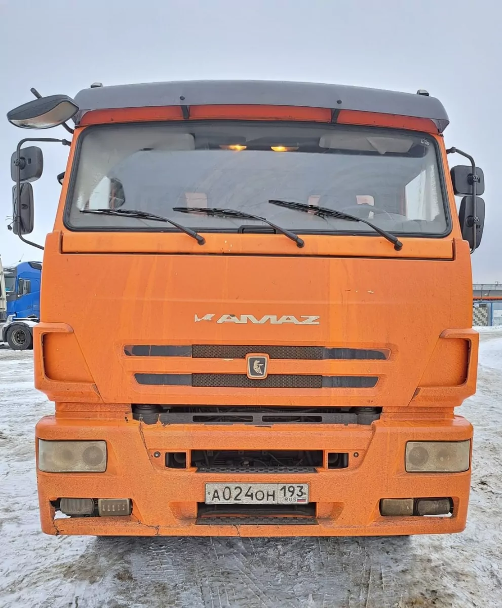 КамАЗ 65201 8x4, самосвал
