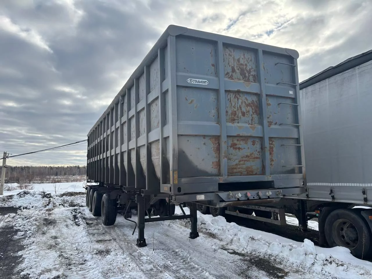 Сигма-С С9341 Полуприцеп контейнеровоз 4 оси