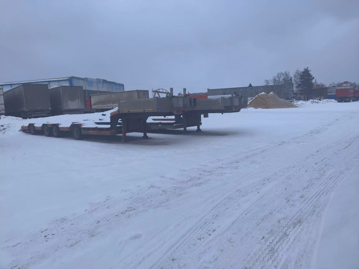 Спецприцеп 9942 Полуприцеп тяжеловоз 3 оси