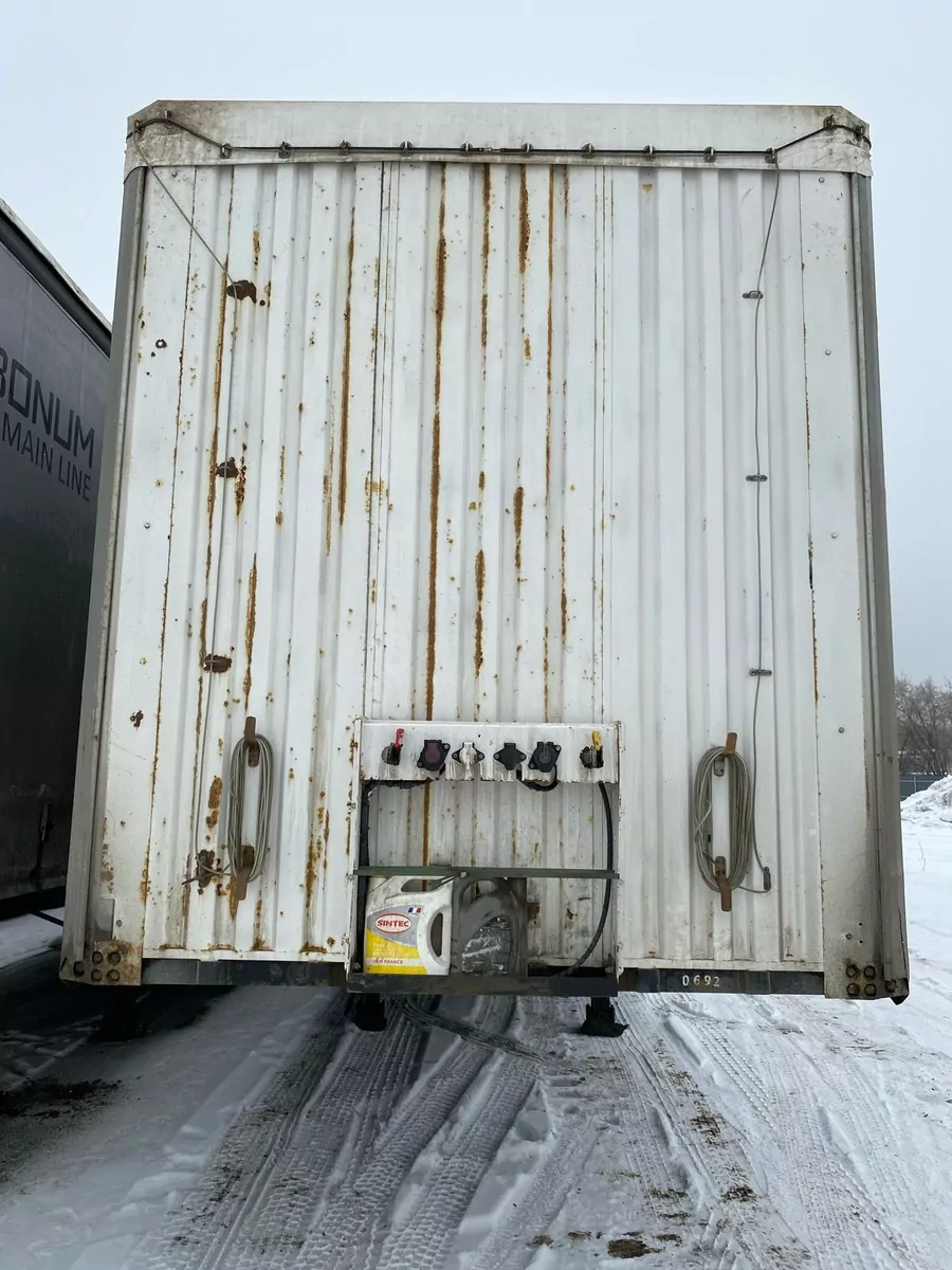 Туймазинский завод автобетоновозов 5885 полуприцеп шторный