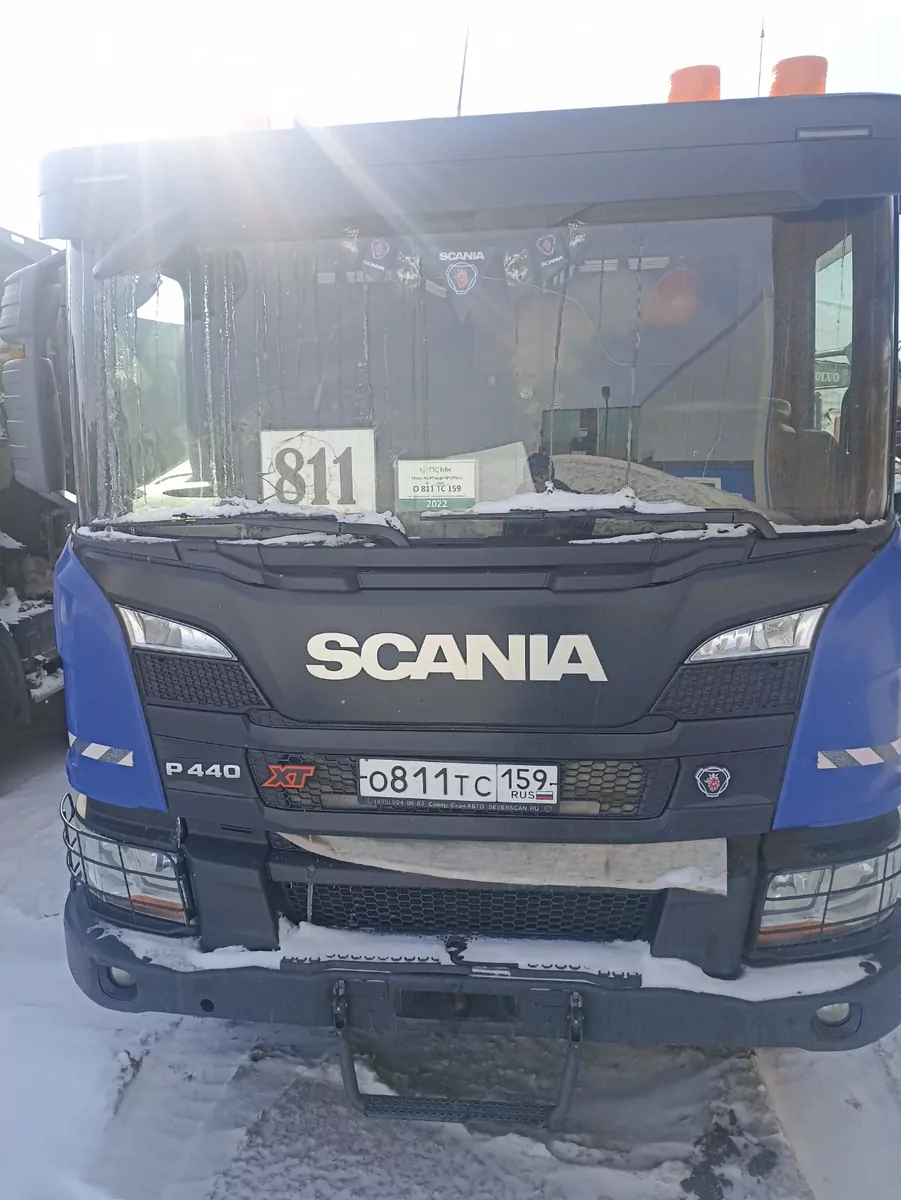 Scania P 8x4 Самосвал
