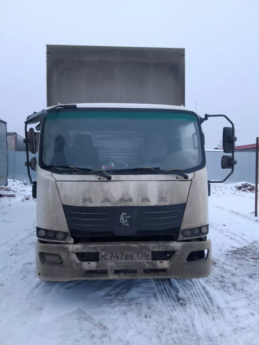 РусТрак 4389F1 на шасси КамАЗ 43082 4x2 Бортовой (Евроборт)