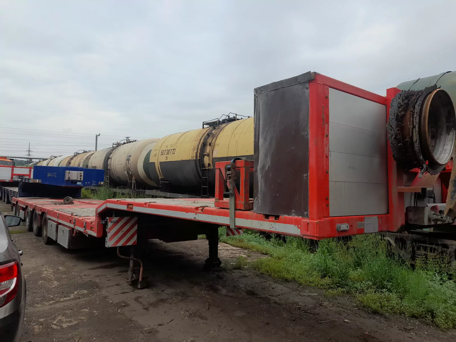MANAC 4 Полуприцеп тяжеловоз 4 оси