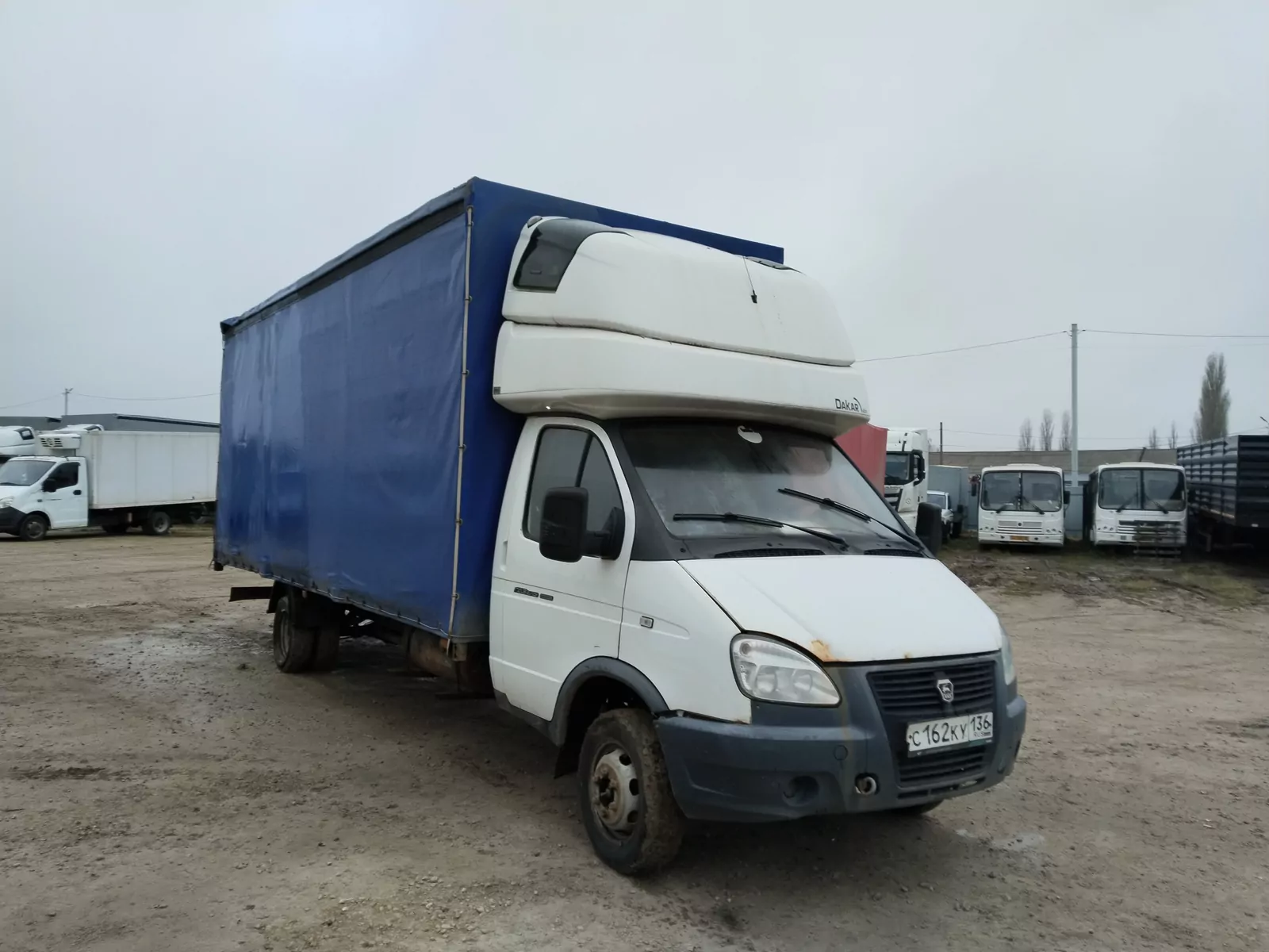 АвтоМаш 2844SA на шасси Газель Бизнес, бортовой (евроборт)