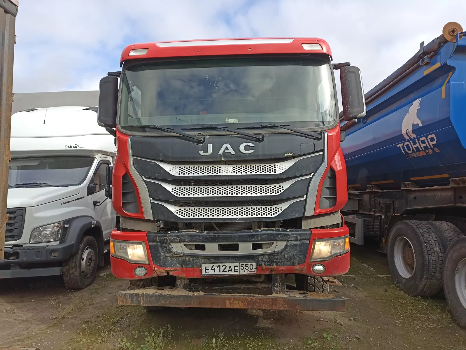 JAC N410 8x4 Самосвал