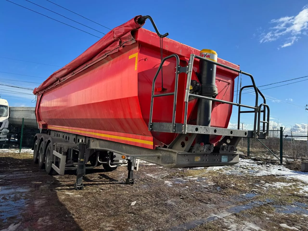 ISO PAKCS KCS-DL3 Полуприцеп самосвальный