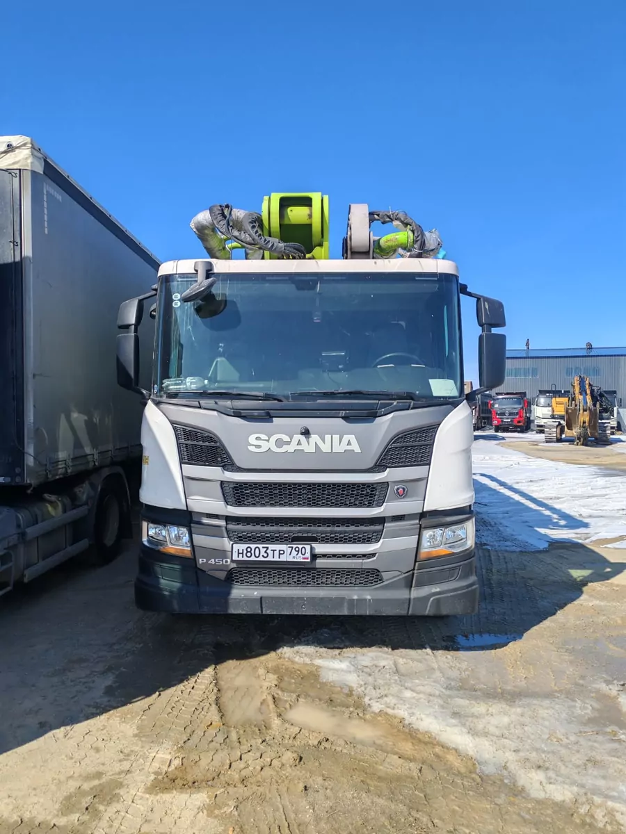 Scania P450 10x4 Автобетононасос
