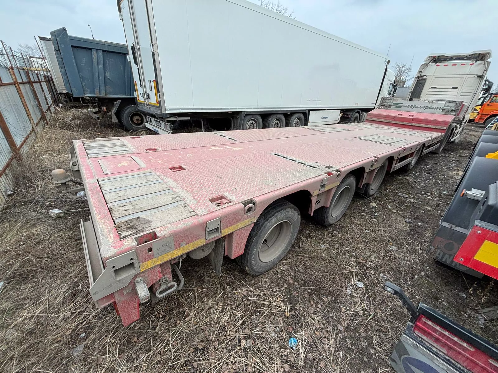 Тверьстроймаш 993941-0021 Полуприцеп тяжеловоз 4 оси