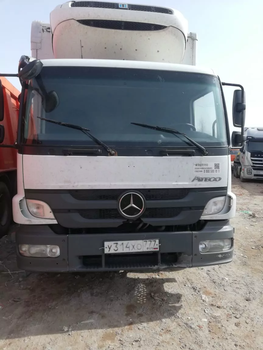 Mercedes-Benz ATEGO 1218 L 4x2 Изотермический/рефрижератор с гидробортом